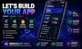 develop flutter mobile app with django backend and ai