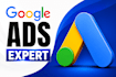 setup, manage and optimize your google ads PPC campaign