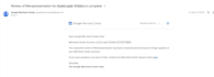 fix google merchant center suspension and misrepresentation