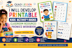 develop printable kids activity books classroom resources phonics workbook