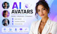 create realistic ai influencer, ai model, ai avatar for instagram and tiktok