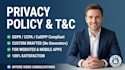 write professional terms and conditions and gdpr privacy policy