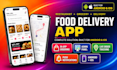 develop a flutter food delivery app or restaurant app ordering app grocery app