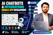 build ai mobile app development ai website chatbot development ai developer