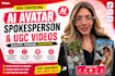 create ai avatar spokesperson and ai ugc video ads