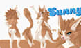 rig custom vrchat furry avatar 3d vtuber vrchat model anime vrchat blender model
