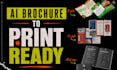 recreate your ai generated brochure as a print ready design