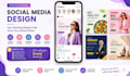design professional canva social media flyers posts