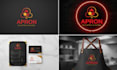 design luxury food and restaurant logo brand identity