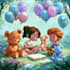 draw cute children book illustrations