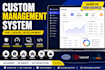 build a custom management system in PHP