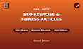 write SEO blog articles and website content