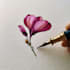 make a botanical illustration of flowers