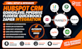 setup gohighlevel hubspot crm pipedrive flodesk quickbooks zapier integration