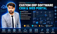 develop erp software, web portal and custom CRM for your business