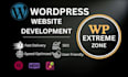 design and develop a professional wordpress website and blog