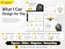 design presentations and data visualizations