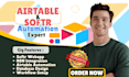build airtable database, airtable softr, client portal, airtable dashboard