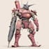 draw amazing character mecha robot illustration