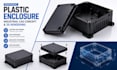 design plastic enclosure, industrial cad concept and 3d rendering