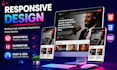 design professional wordpress website, landing page, blog website or nft site