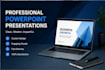 design a profeesional powerpoint presentatation that stands out