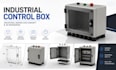 design industrial control box, industrial design cad concept and 3d rendering