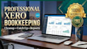 manage monthly bookkeeping, setup, cleanup, catch up, and reporting in xero