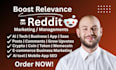 boost brand relevance with reddit SEO posts and comment with backlink marketing