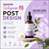 design professional social media posts using canva
