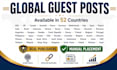 publish premium guest post, country specific websites