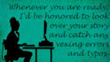 proofread your mangas, manhwas, manhuas, comics, and webtoons