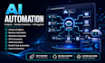 build ai automation workflows, ai agents, chatbots, and virtual assistant