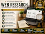 do web research, lead generation and data collection