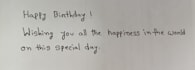 write anything with my beautiful handwriting