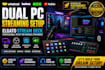 setup elgato stream deck and dual PC streaming with obs studio