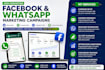 create high converting facebook and whatsapp marketing campaigns