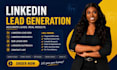 do linkedin lead generation, research and b2b contact list