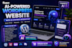 create an ai powered wordpress website with chatbot integration