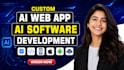 build an ai saas web app, chatbot and API integration