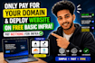 deploy your website and application and yeah im also aws pro