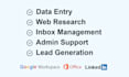 do virtual assistant, research assistant, web research, copy