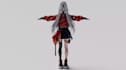 3d stylized model, 3d avatar character, vrchat rig, game character, humanoid rig