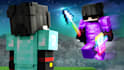 make a professional high quality minecraft thumbnail