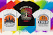 create family, school, class, batch reunion t shirt design