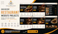 design a professional restaurant wordpress website