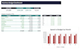 build a custom excel or google sheets tracker and dashboard