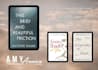 design a custom ebook cover for thriller horror or literary fiction