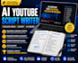 write ai youtube script, faceless video script and chatgpt content