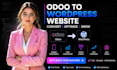 develop build migrate clone odoo website to wordpress website membership seo